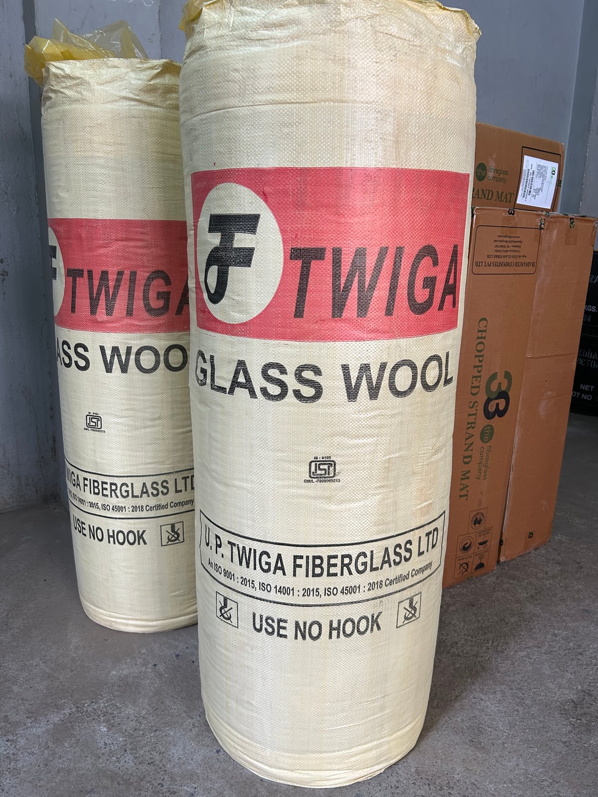 Twiga Glass Wool Rolls   Godown 02