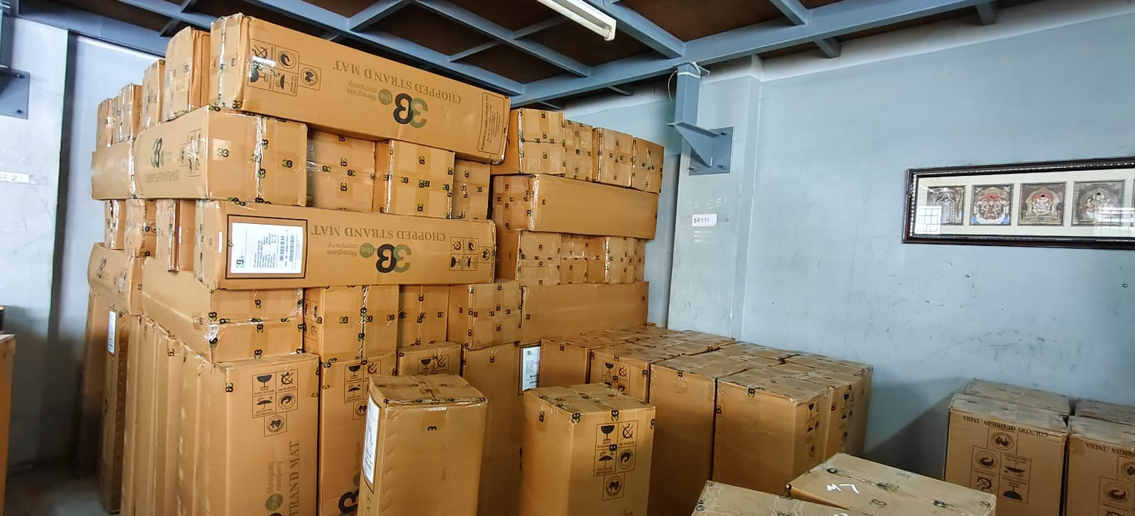 3B Mat Cartons   Godown 04